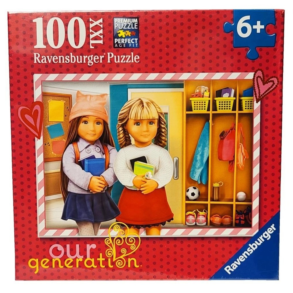 Ravensburger Our Generation School Girls XXL 100 Piece Jigsaw Puzzle 19" x 14"